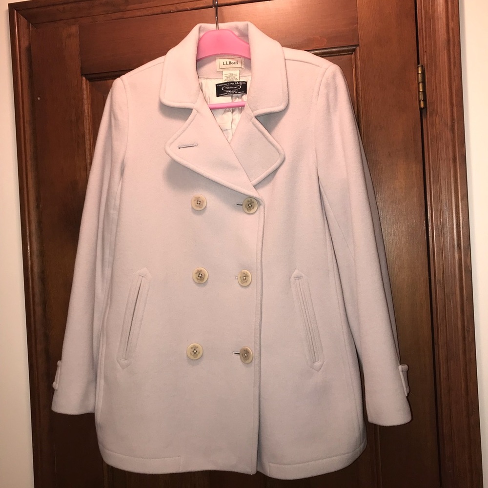LLBean Wool Peacoat